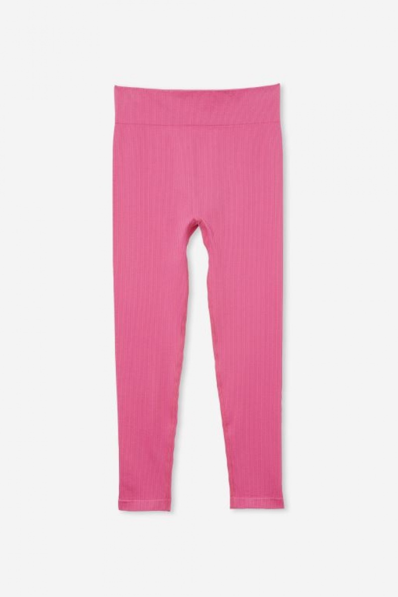 Cotton On Genevieve Seamfree Girls\' Leggings Pink | XnyMFhAg1wM