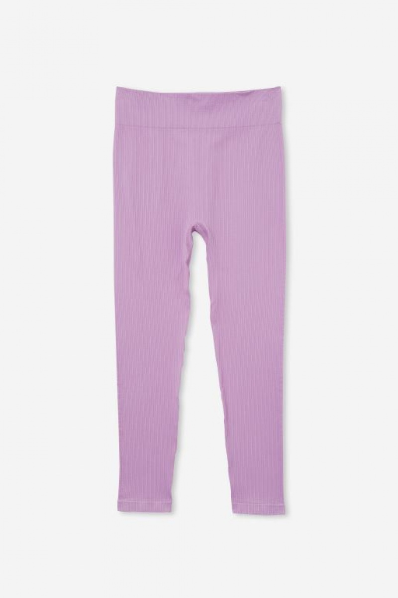 Cotton On Genevieve Seamfree Girls\' Leggings Lavender | XGVvM48RJA2