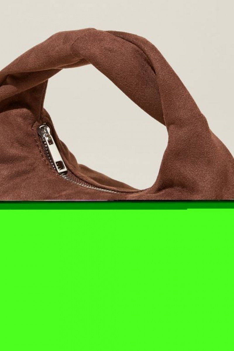 Cotton On Goldie Mini Handle Women's Bags Chocolate | XM7Qtgpp2Ke