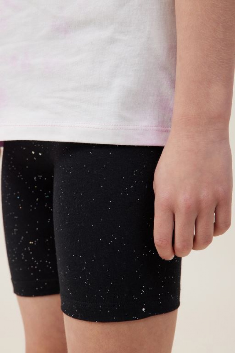 Cotton On Hailey Bike Girls' Shorts Black | rgLJUTPIVgF