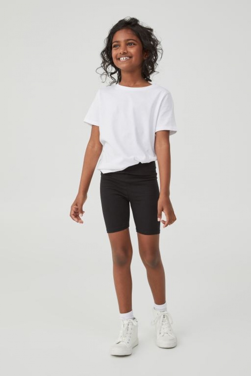 Cotton On Hailey Bike Girls' Shorts Black | vfOpJfKweUY