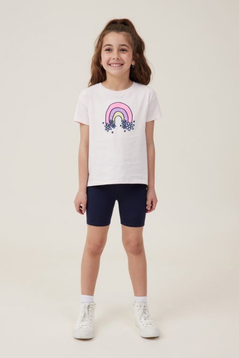 Cotton On Hailey Bike Girls' Shorts Navy | 19ydkhFoPgG