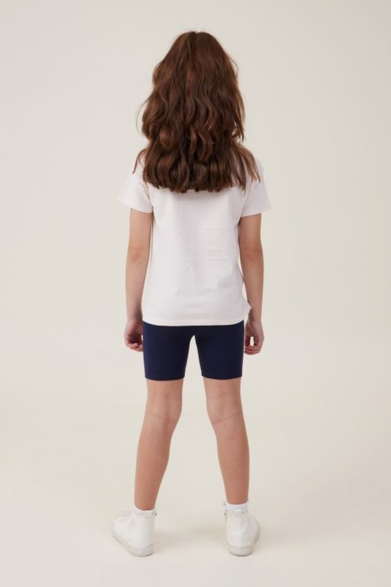 Cotton On Hailey Bike Girls' Shorts Navy | 19ydkhFoPgG