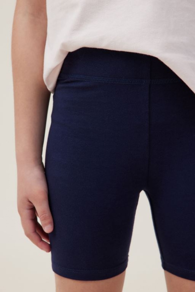 Cotton On Hailey Bike Girls' Shorts Navy | 19ydkhFoPgG