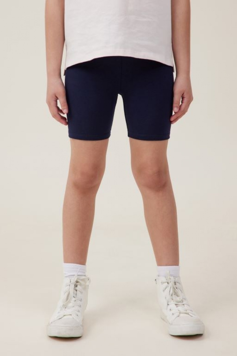 Cotton On Hailey Bike Girls\' Shorts Navy | 19ydkhFoPgG