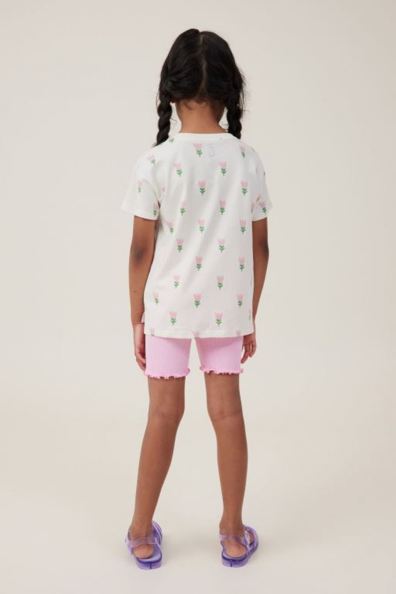 Cotton On Hailey Bike Girls' Shorts Pink | 3ZpjWbOJSKI