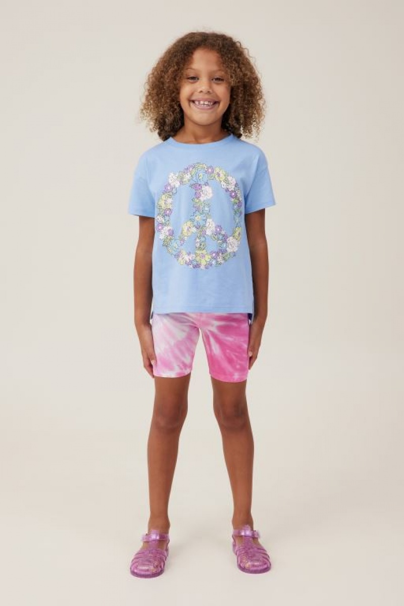 Cotton On Hailey Bike Girls' Shorts Pink | TkUxArmbiIY
