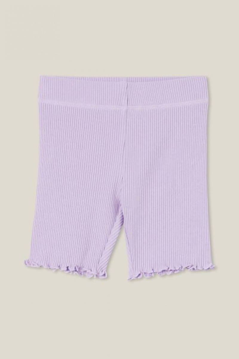 Cotton On Hailey Bike Girls\' Shorts Purple | dMMuCjdf8dr