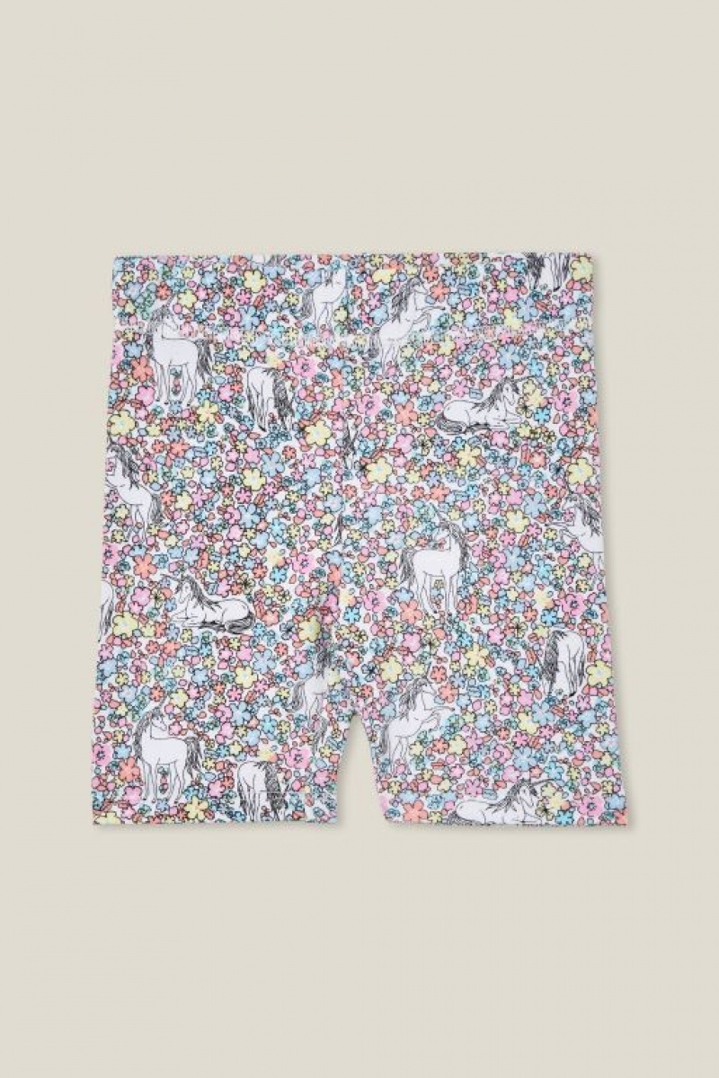 Cotton On Hailey Bike Girls' Shorts White | JhynNhoZb2M