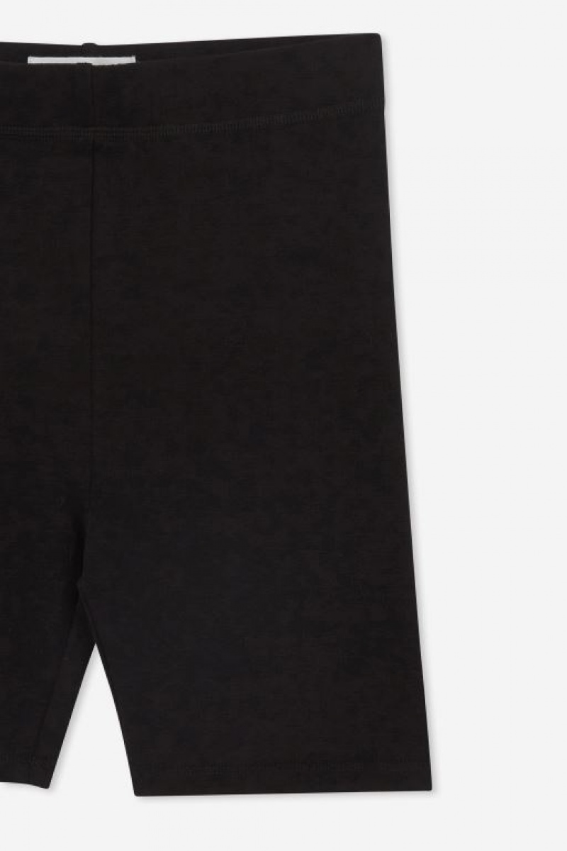 Cotton On Halley Bike Girls' Shorts Black | ZT14o8b0Uwa
