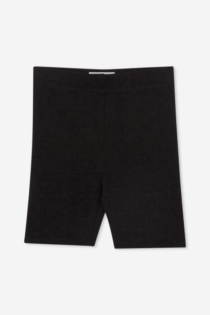Cotton On Halley Bike Girls\' Shorts Black | ZT14o8b0Uwa