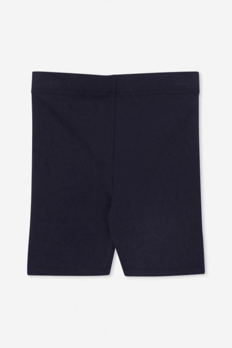 Cotton On Halley Bike Girls' Shorts Navy | XERu86ZlhC4