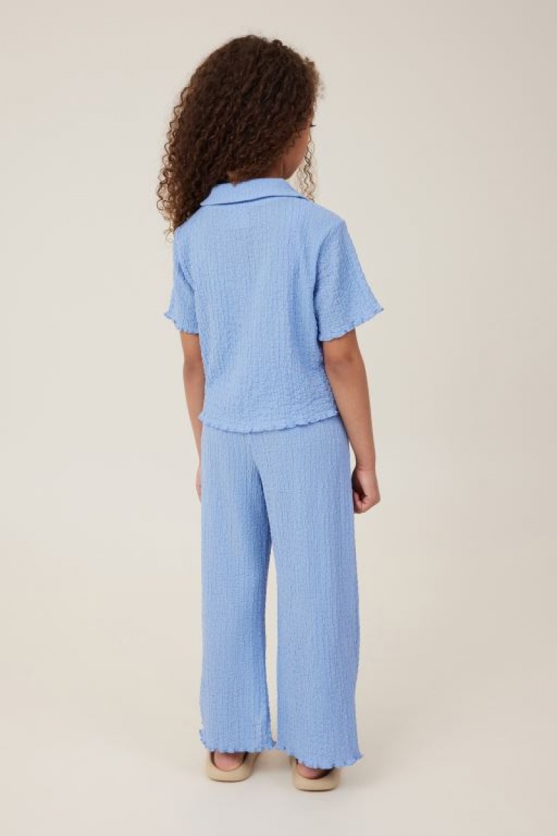 Cotton On Hallie Girls' Pants Blue | vhG0d9Ecuv2
