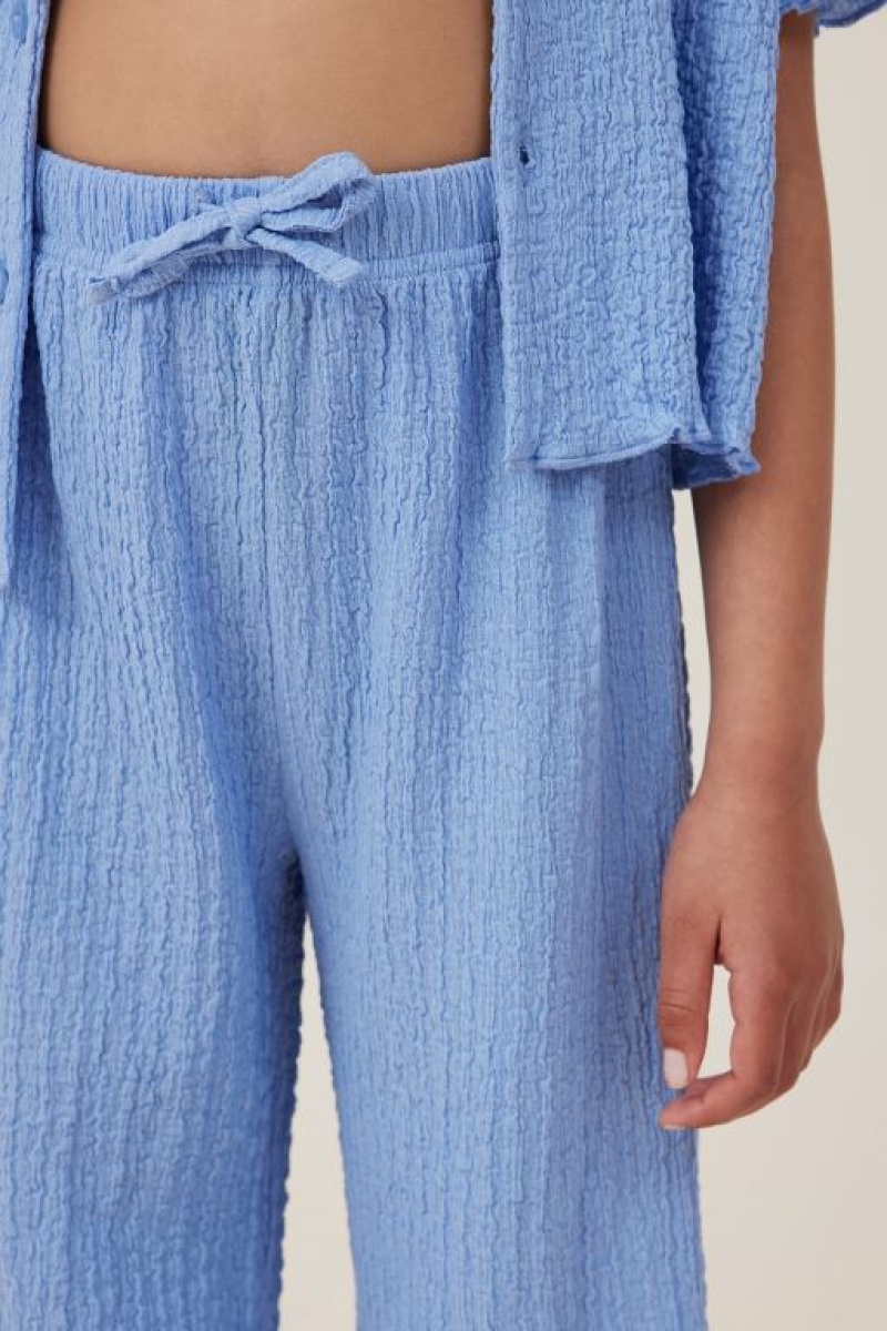 Cotton On Hallie Girls' Pants Blue | vhG0d9Ecuv2
