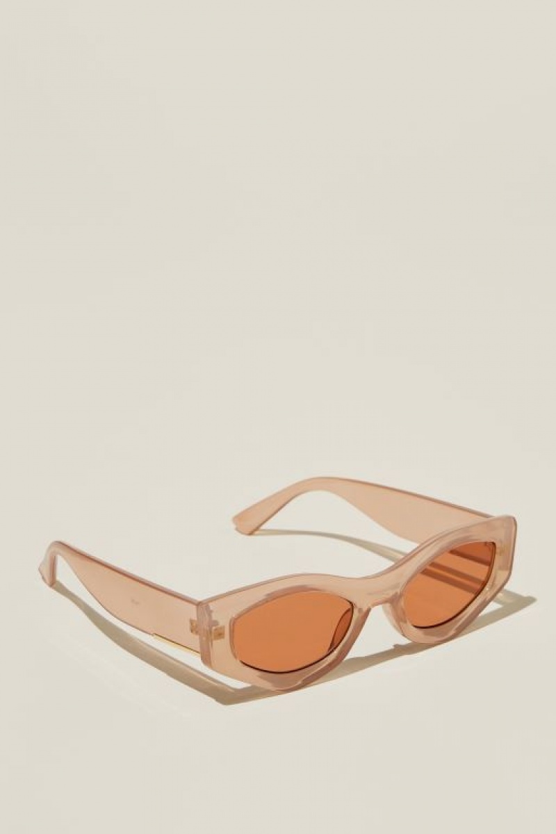 Cotton On Harley Angular Women's Sunglasses Grey | 6soQeFwjgml