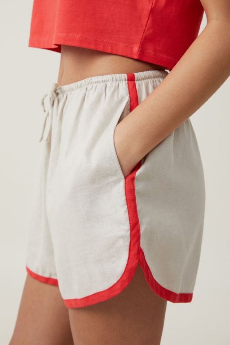 Cotton On Haven Women's Shorts Grey | bfgNPnfkxOS