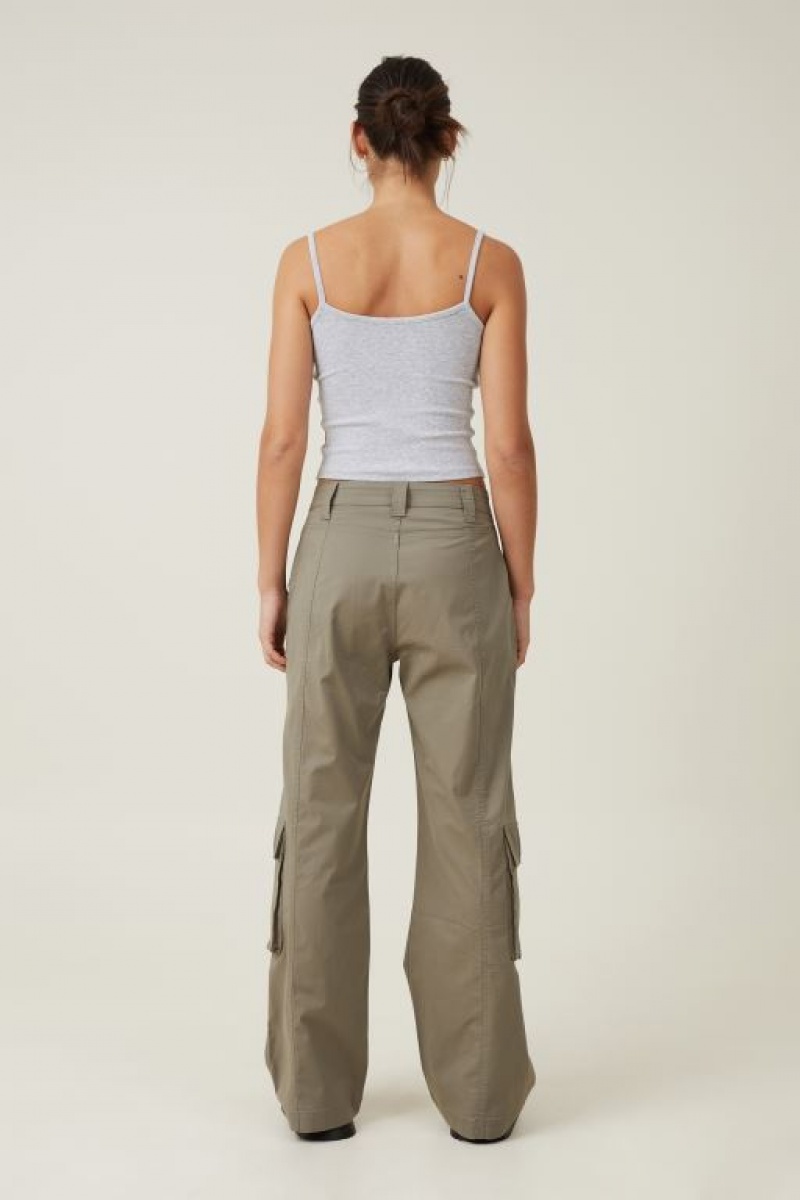 Cotton On Hayden Cargo Women's Pants Woodland | clYyMeWgSxJ