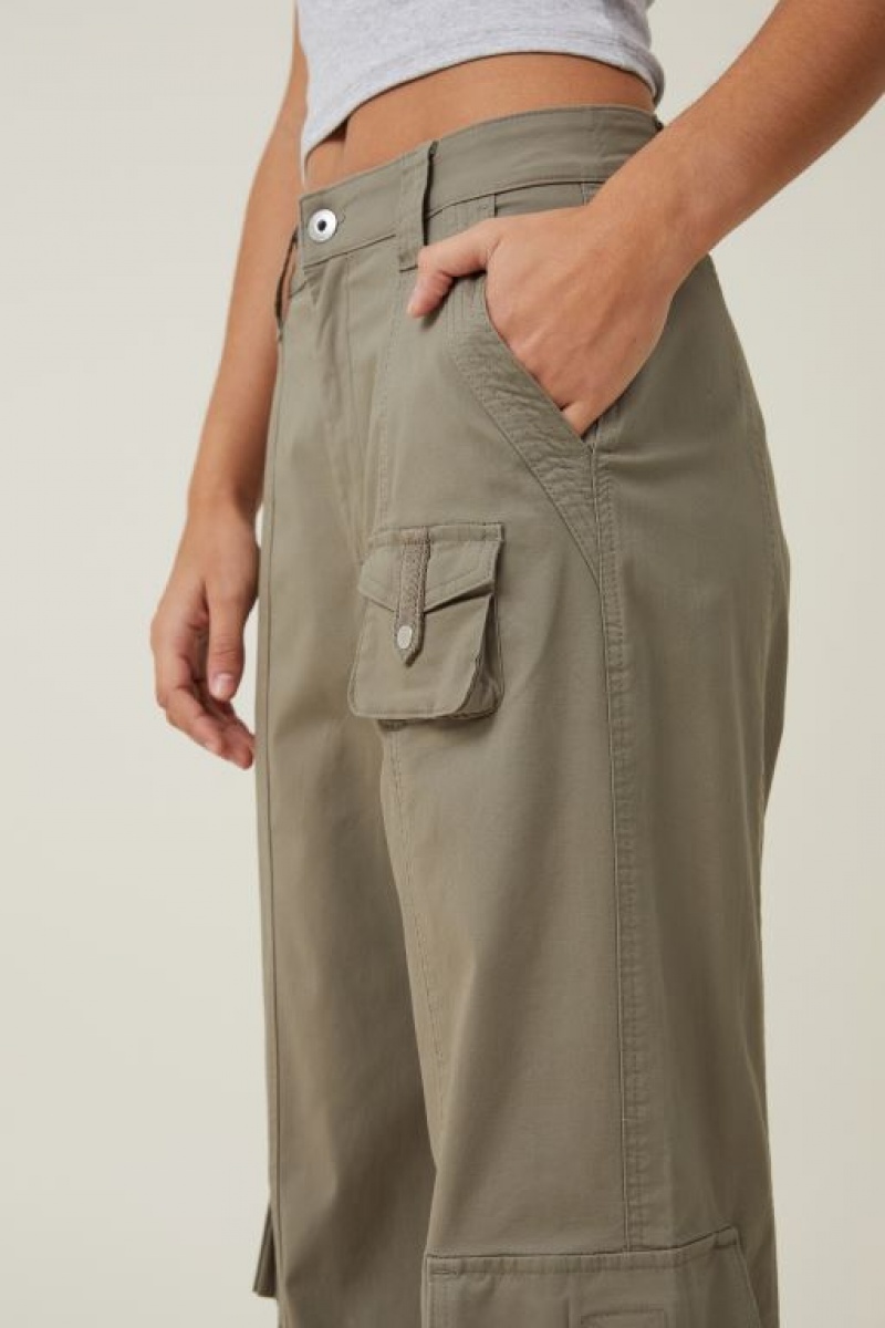 Cotton On Hayden Cargo Women's Pants Woodland | clYyMeWgSxJ