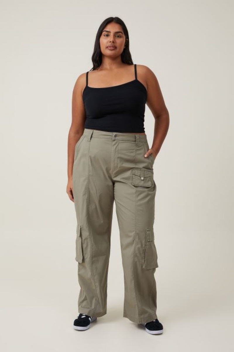Cotton On Hayden Cargo Women's Pants Woodland | clYyMeWgSxJ