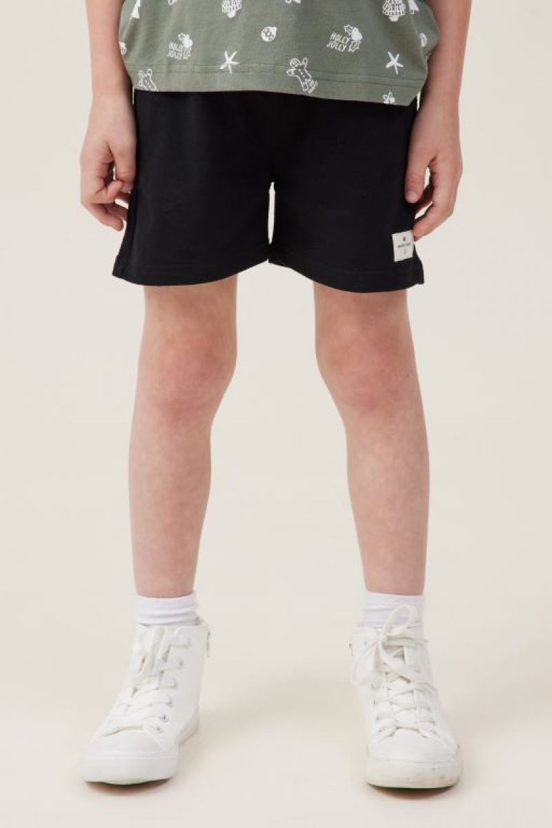 Cotton On Henry Slouch Boys\' Shorts Black | Ght8oH7xU9R