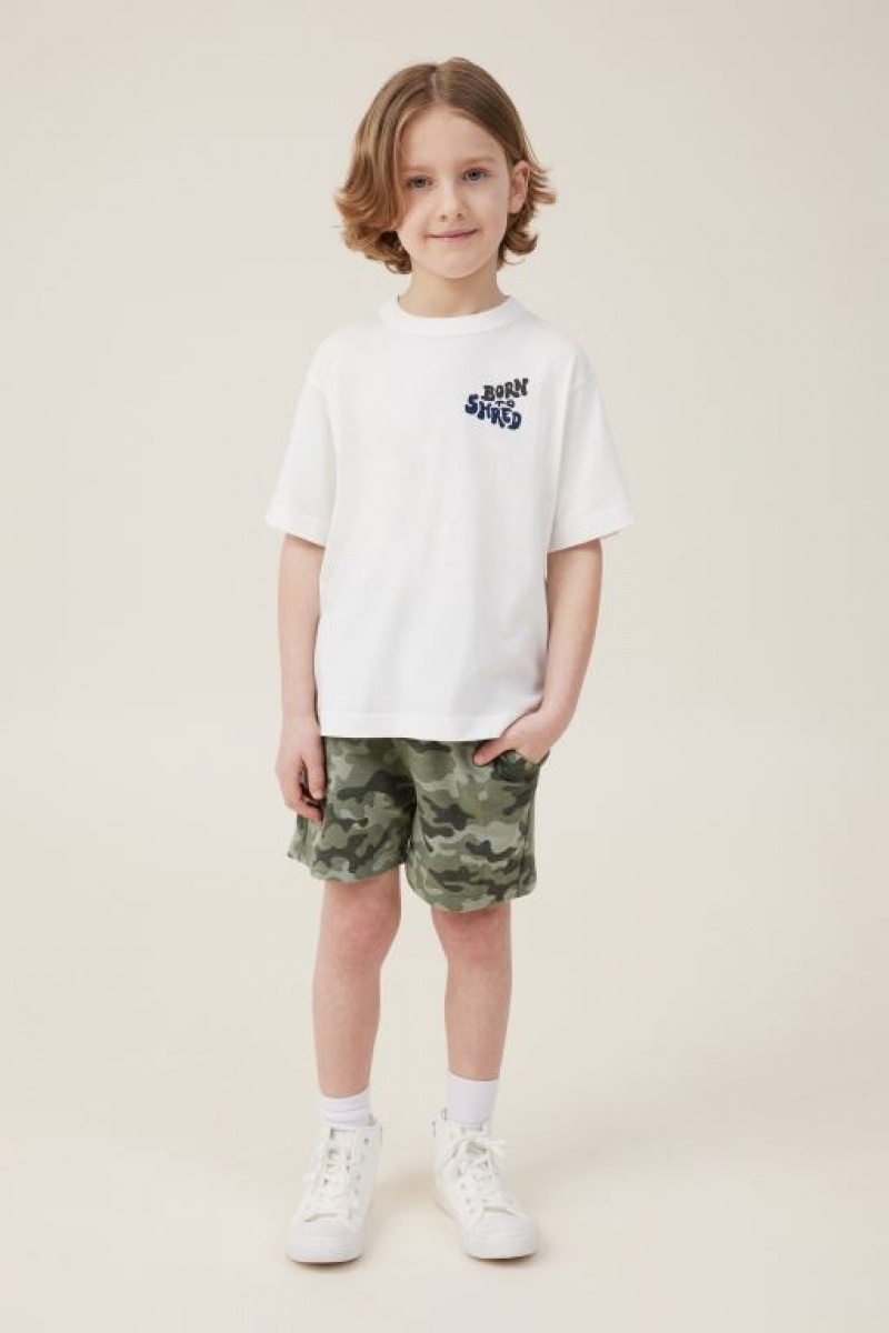 Cotton On Henry Slouch Boys' Shorts Camo | 5UkELlDz8Iz