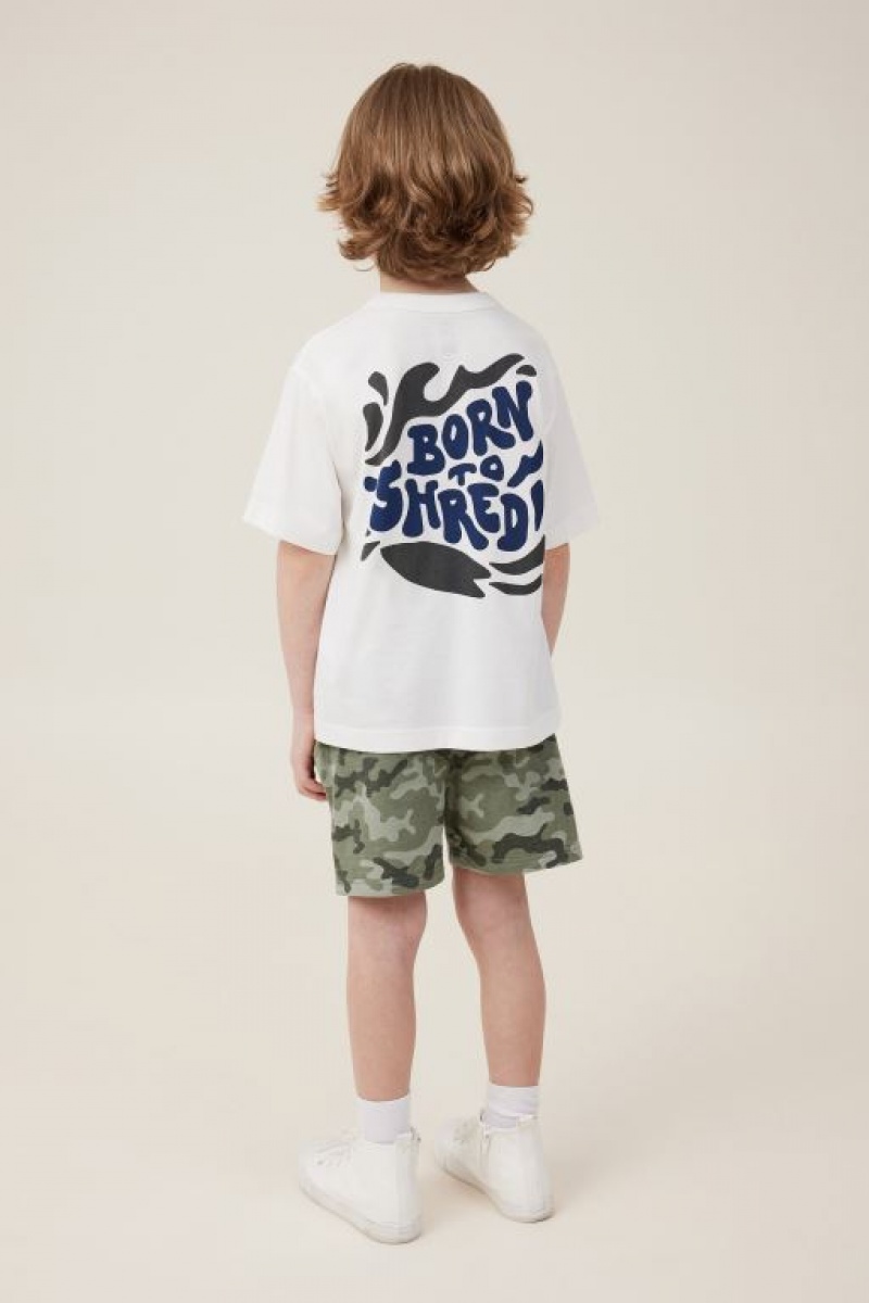 Cotton On Henry Slouch Boys' Shorts Camo | 5UkELlDz8Iz