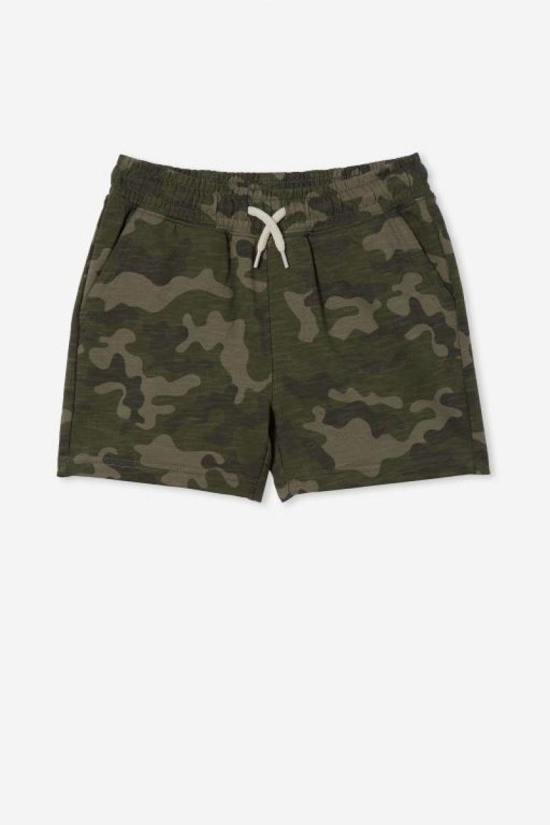 Cotton On Henry Slouch Boys' Shorts Camo | pTcZDSHiw5m