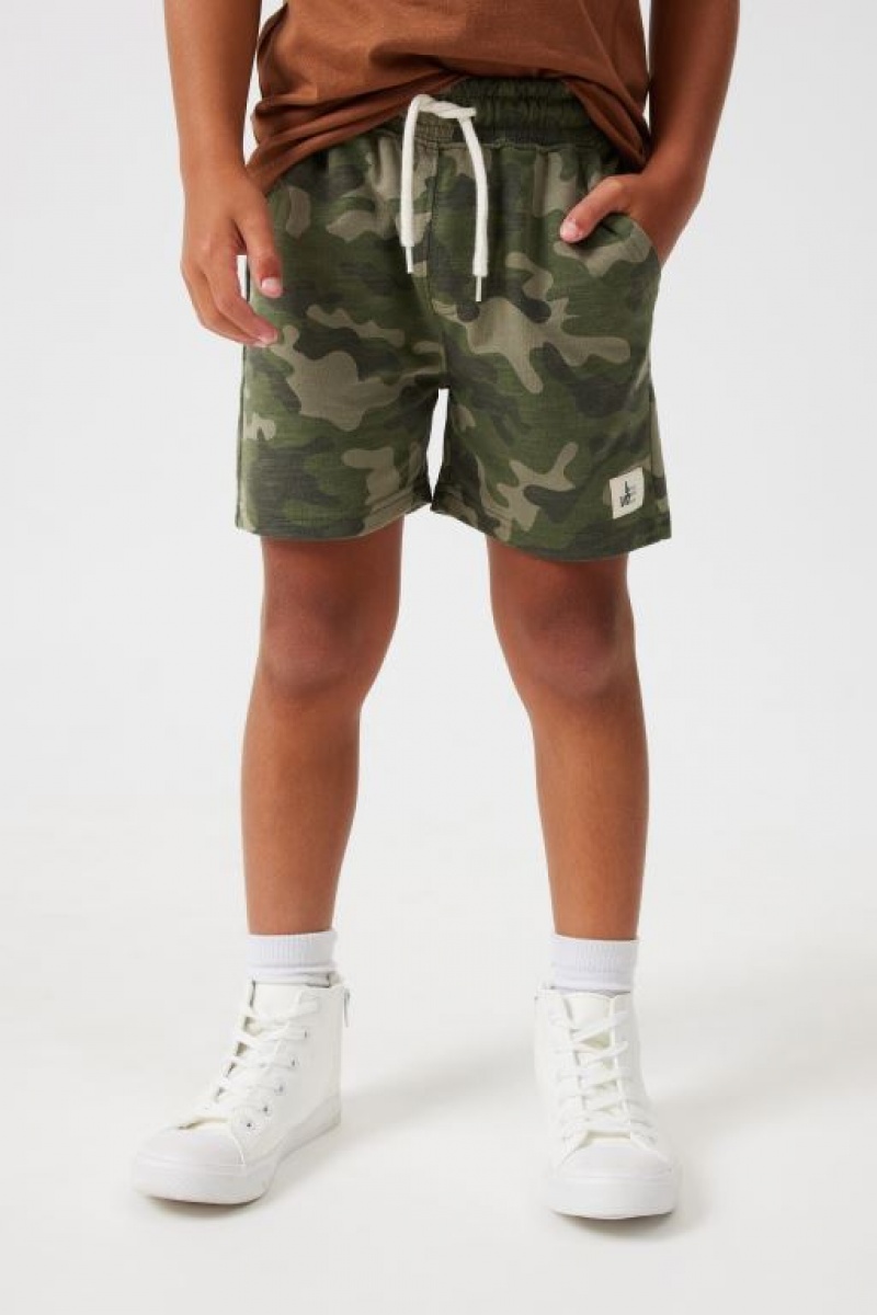 Cotton On Henry Slouch Boys\' Shorts Camo | pTcZDSHiw5m