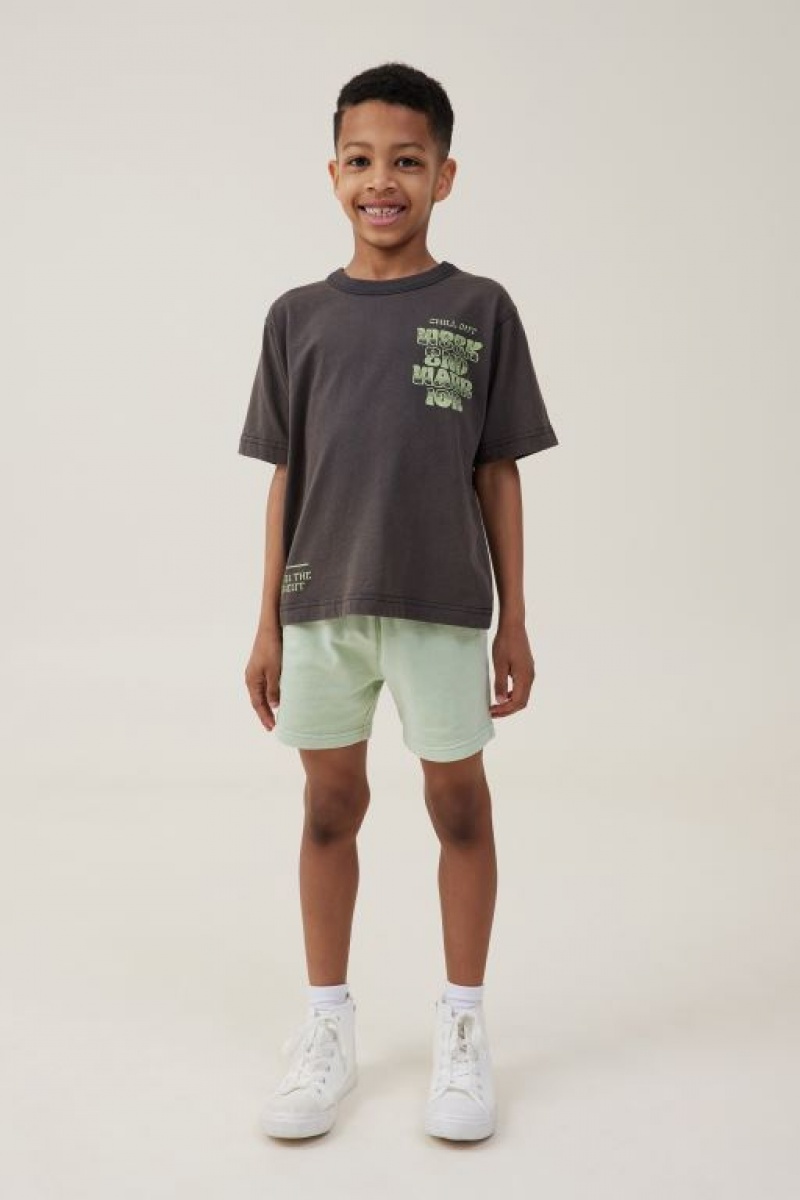 Cotton On Henry Slouch Boys' Shorts Green | boNWbEM51I5