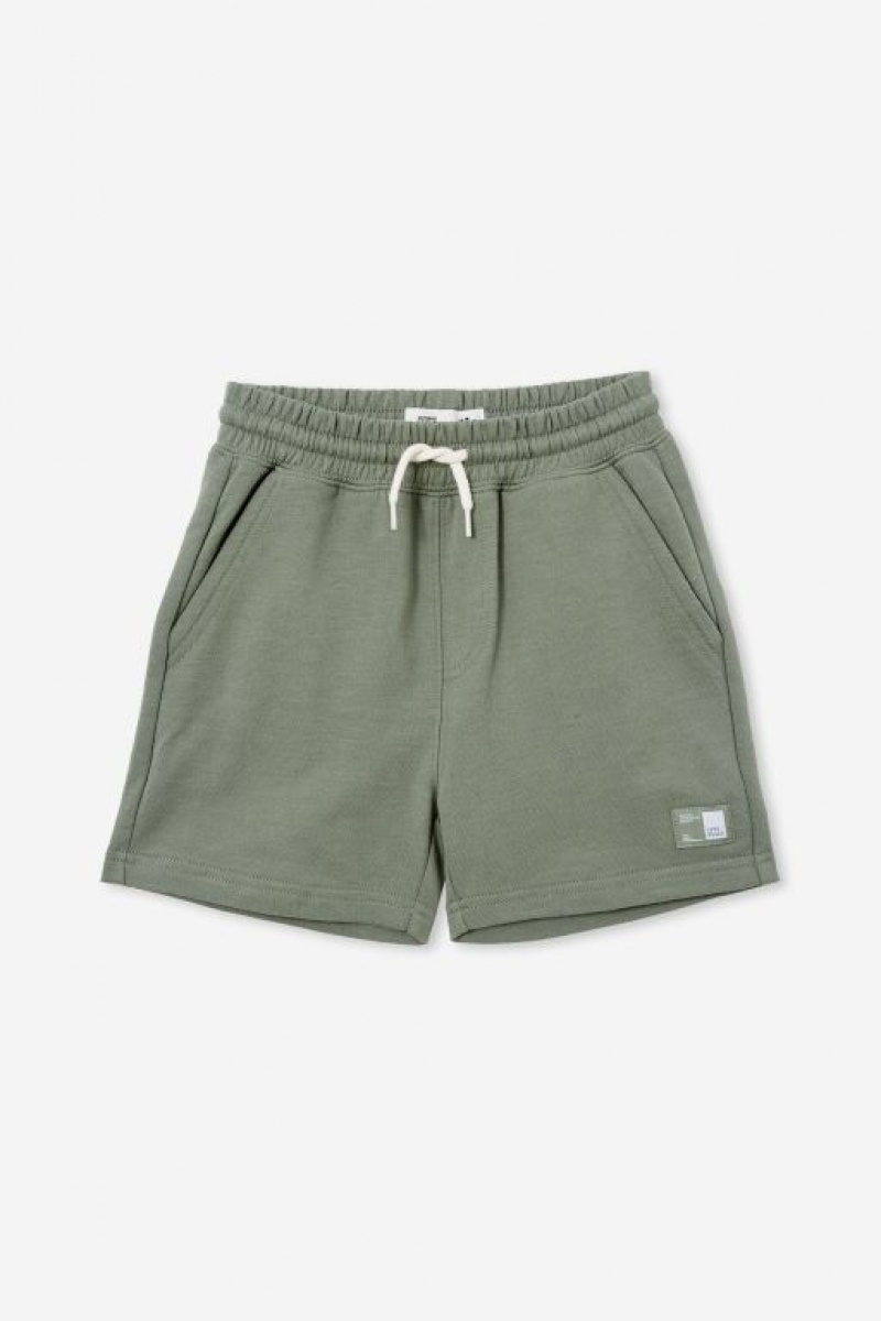 Cotton On Henry Slouch Boys' Shorts Green | I7btmrrEJBh