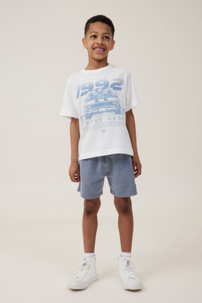 Cotton On Henry Slouch Boys' Shorts Grey | s9BVNhmO7kM