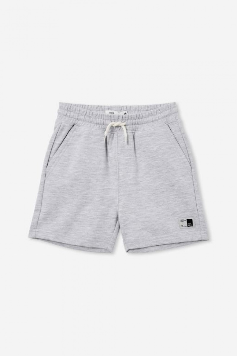 Cotton On Henry Slouch Boys' Shorts Grey | eHkmNSjSuaq