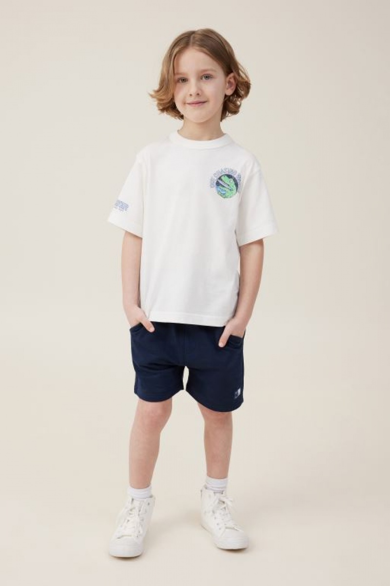 Cotton On Henry Slouch Boys' Shorts Navy | RMITJTH8e0o