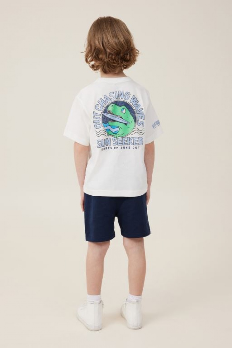 Cotton On Henry Slouch Boys' Shorts Navy | RMITJTH8e0o