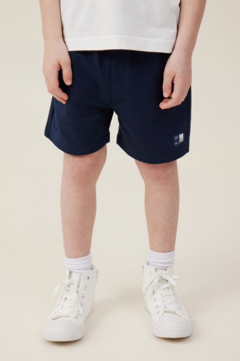 Cotton On Henry Slouch Boys\' Shorts Navy | RMITJTH8e0o