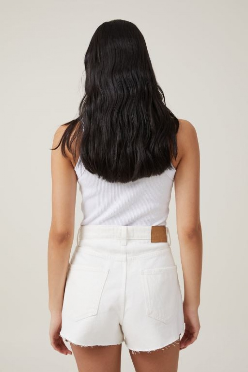 Cotton On High Mom Denim Women's Shorts Whitehaven | KxwP1qUu8fU