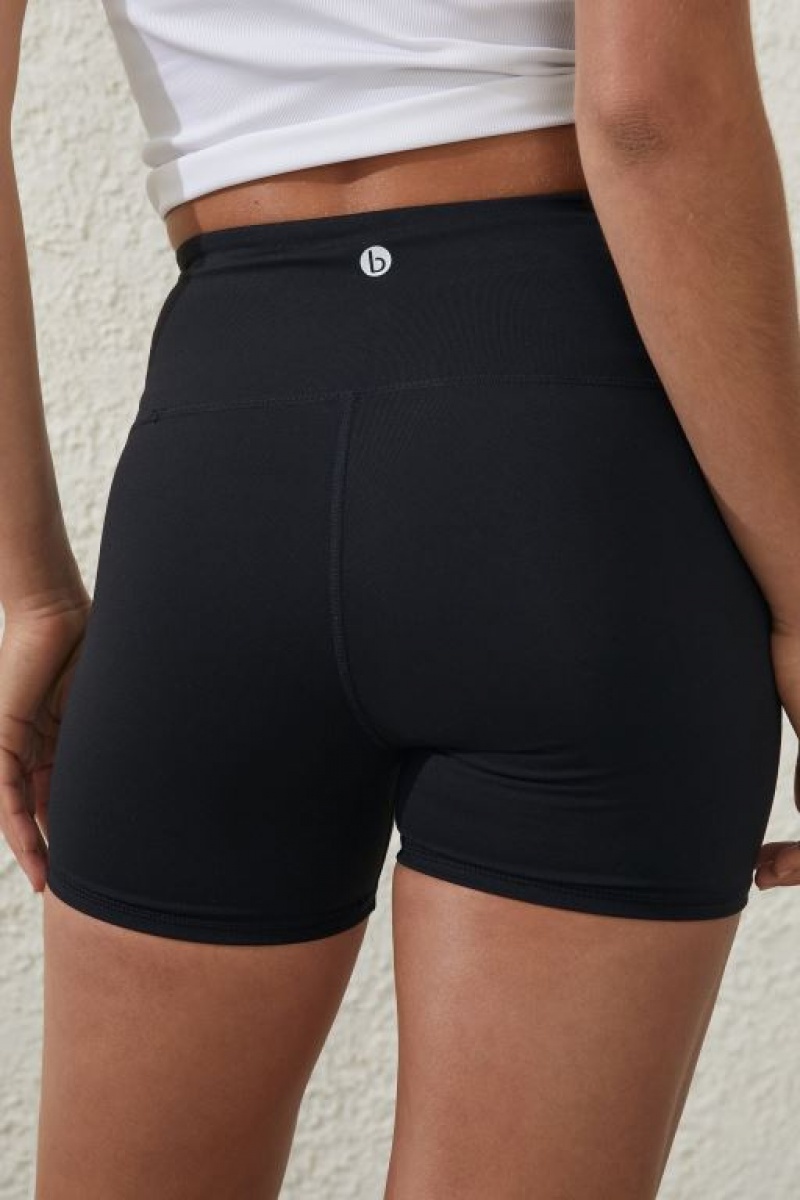 Cotton On Highwaisted Shortie Women's Shorts Black | UC1JwCBkeAi