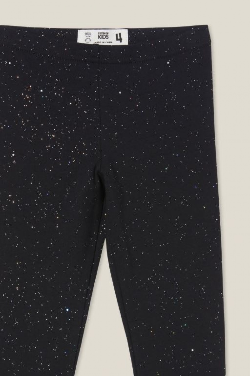 Cotton On Huggie Tights Girls' Pants Black | v79Wp7SLdZx
