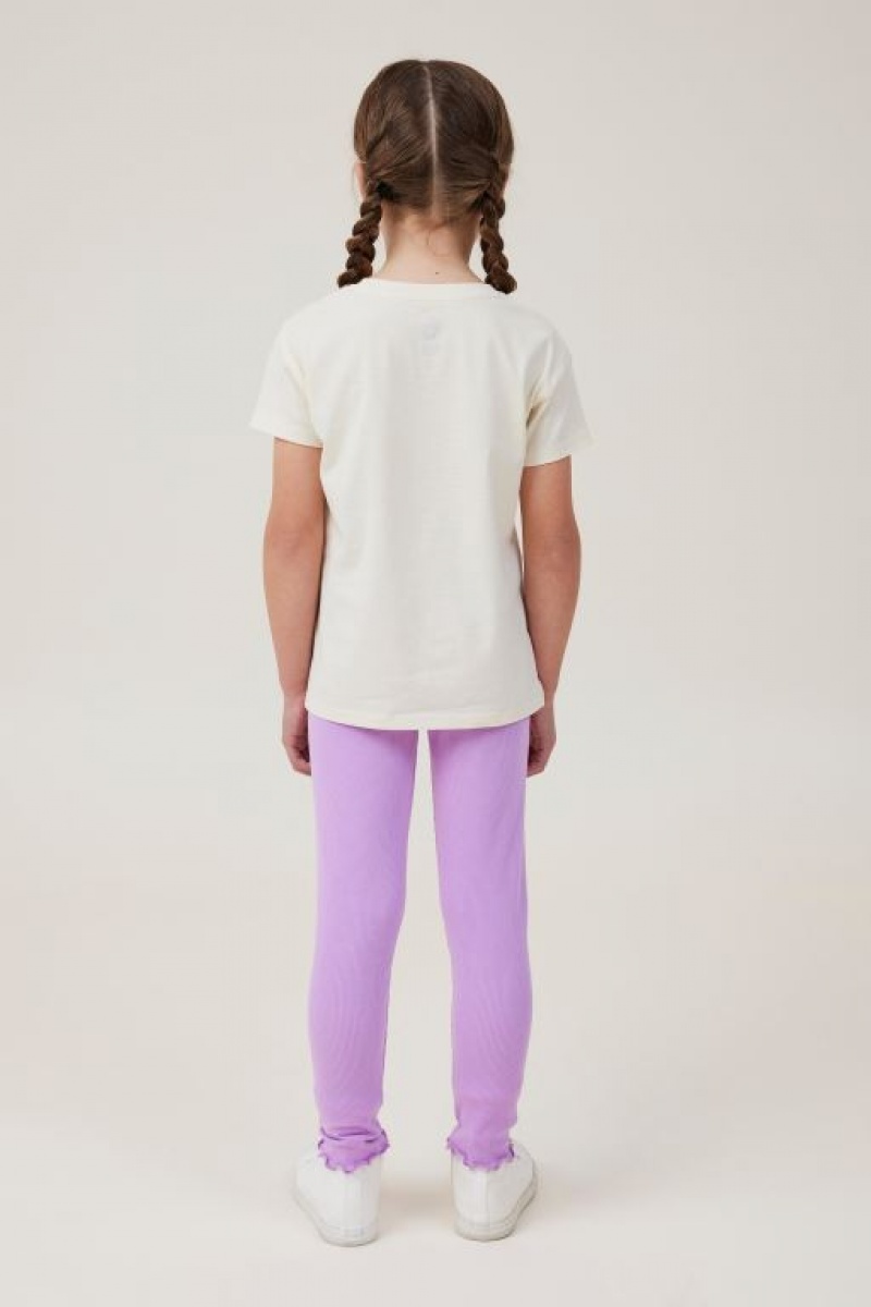 Cotton On Huggie Tights Girls' Pants Lavender | jZ4nkI9X4wx