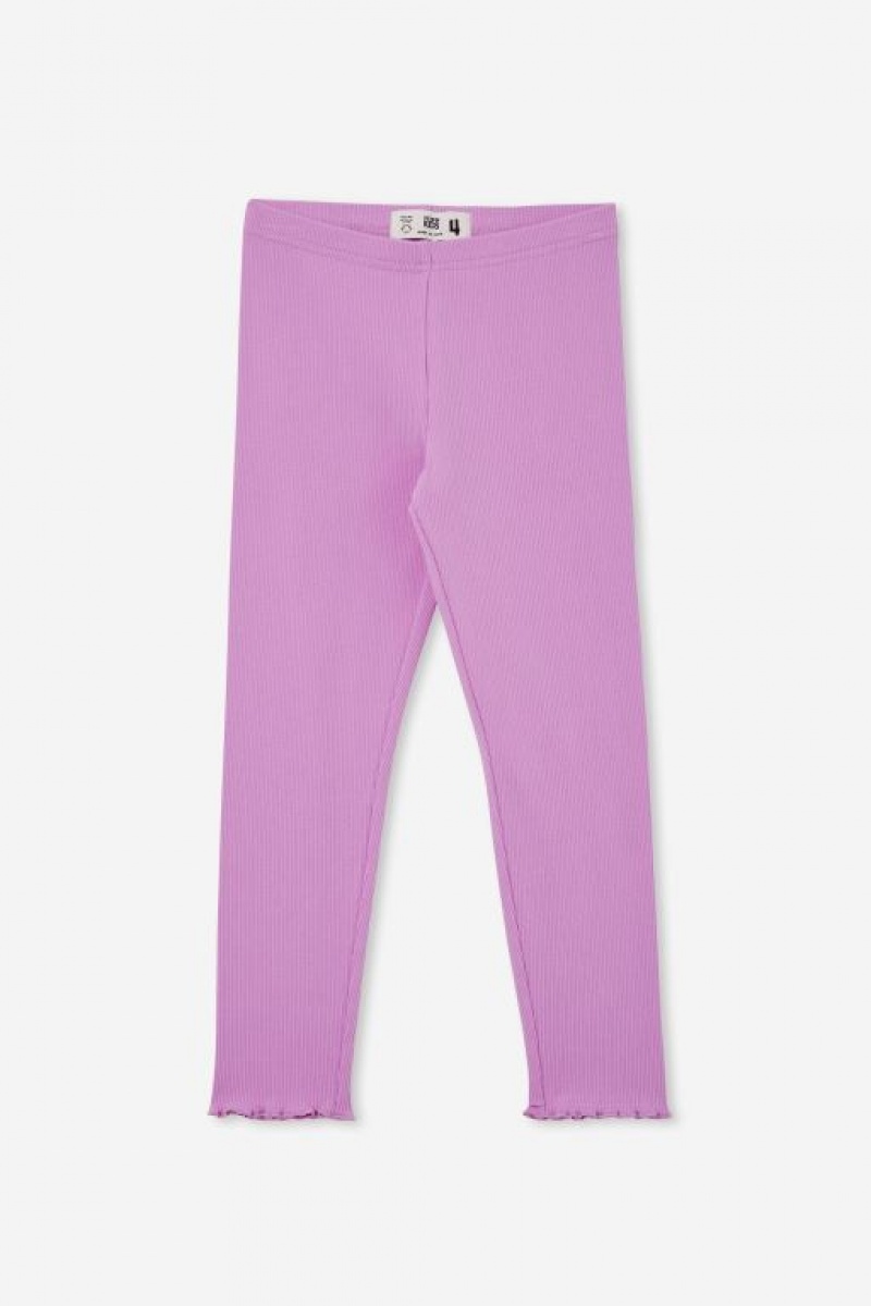 Cotton On Huggie Tights Girls' Pants Lavender | jZ4nkI9X4wx
