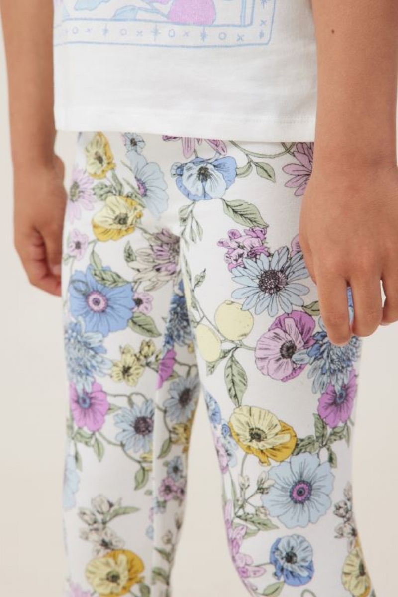 Cotton On Huggie Tights Girls' Pants Light Yellow | 4XXxcFpbcQR