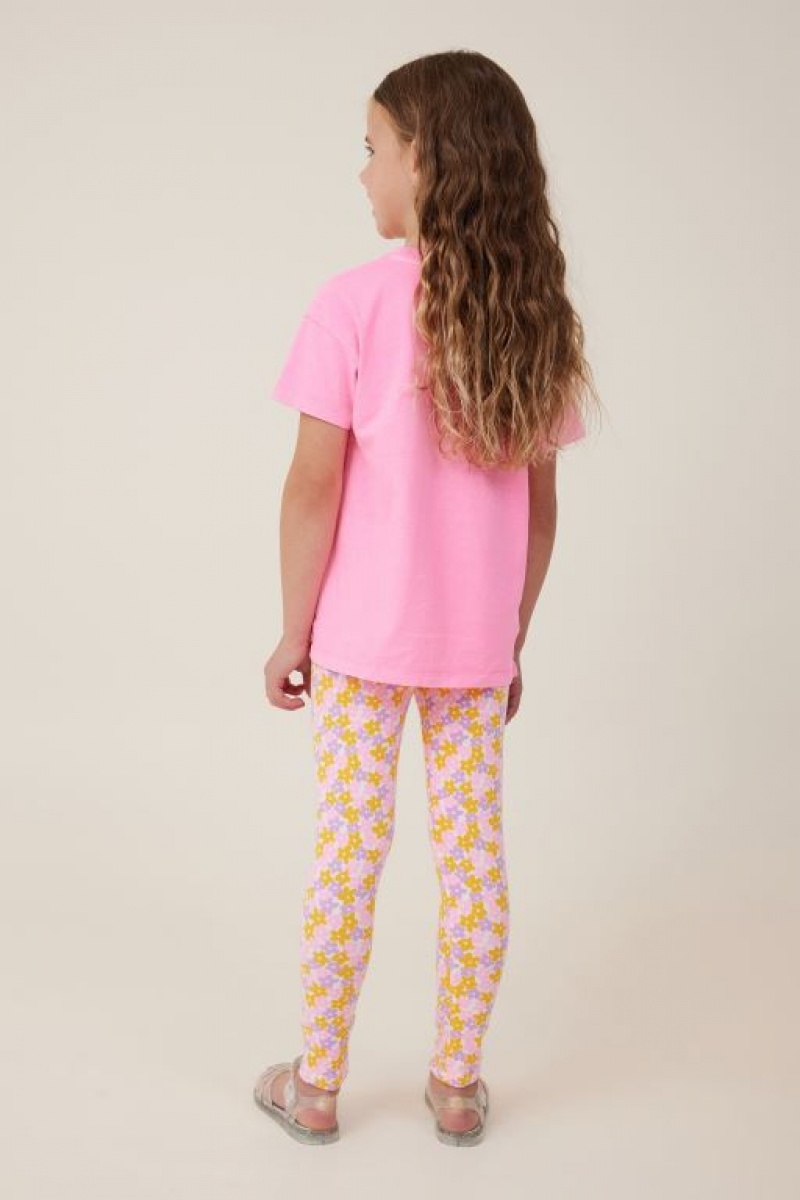 Cotton On Huggie Tights Girls' Pants Light Yellow | Y6WB3mpRWzX
