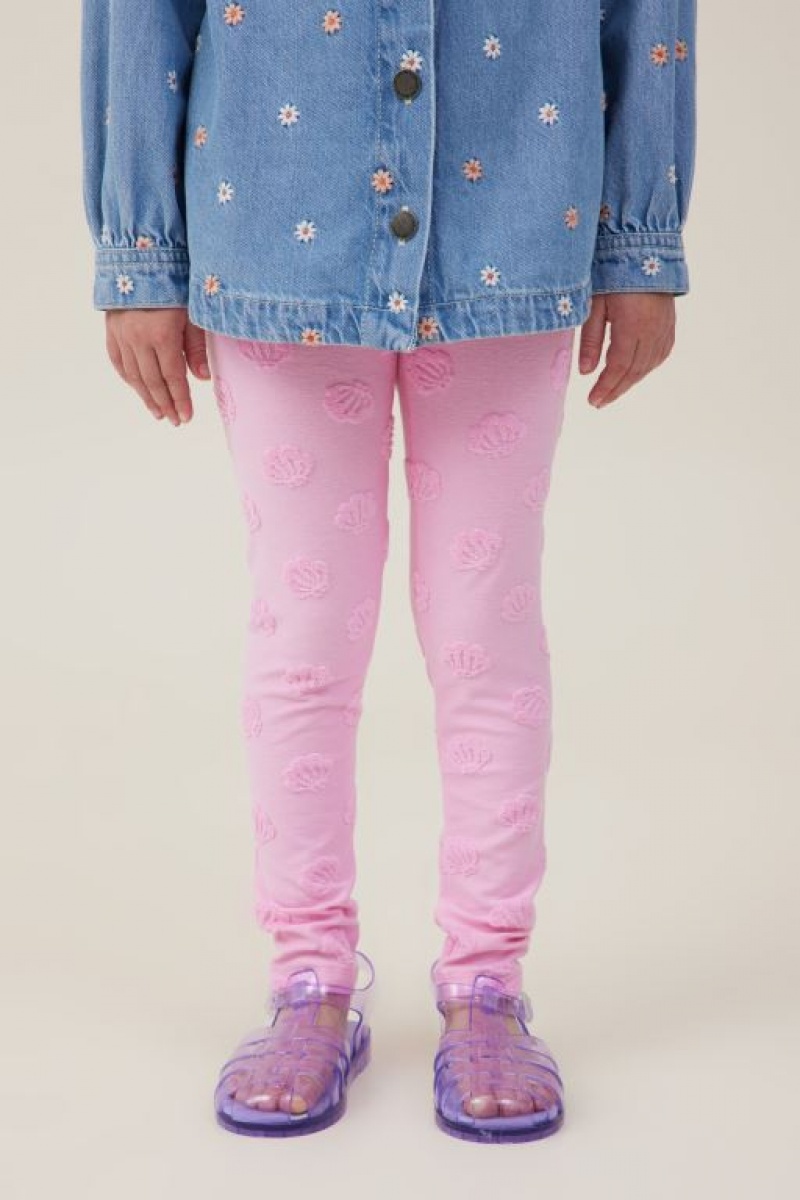 Cotton On Huggie Tights Girls\' Pants Pink | Colmcz49tGu
