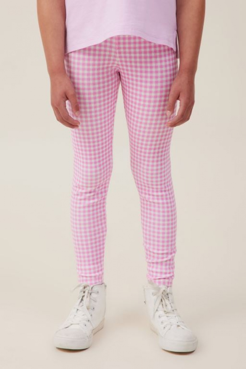 Cotton On Huggie Tights Girls\' Pants Pink | PHYzPFGpofu