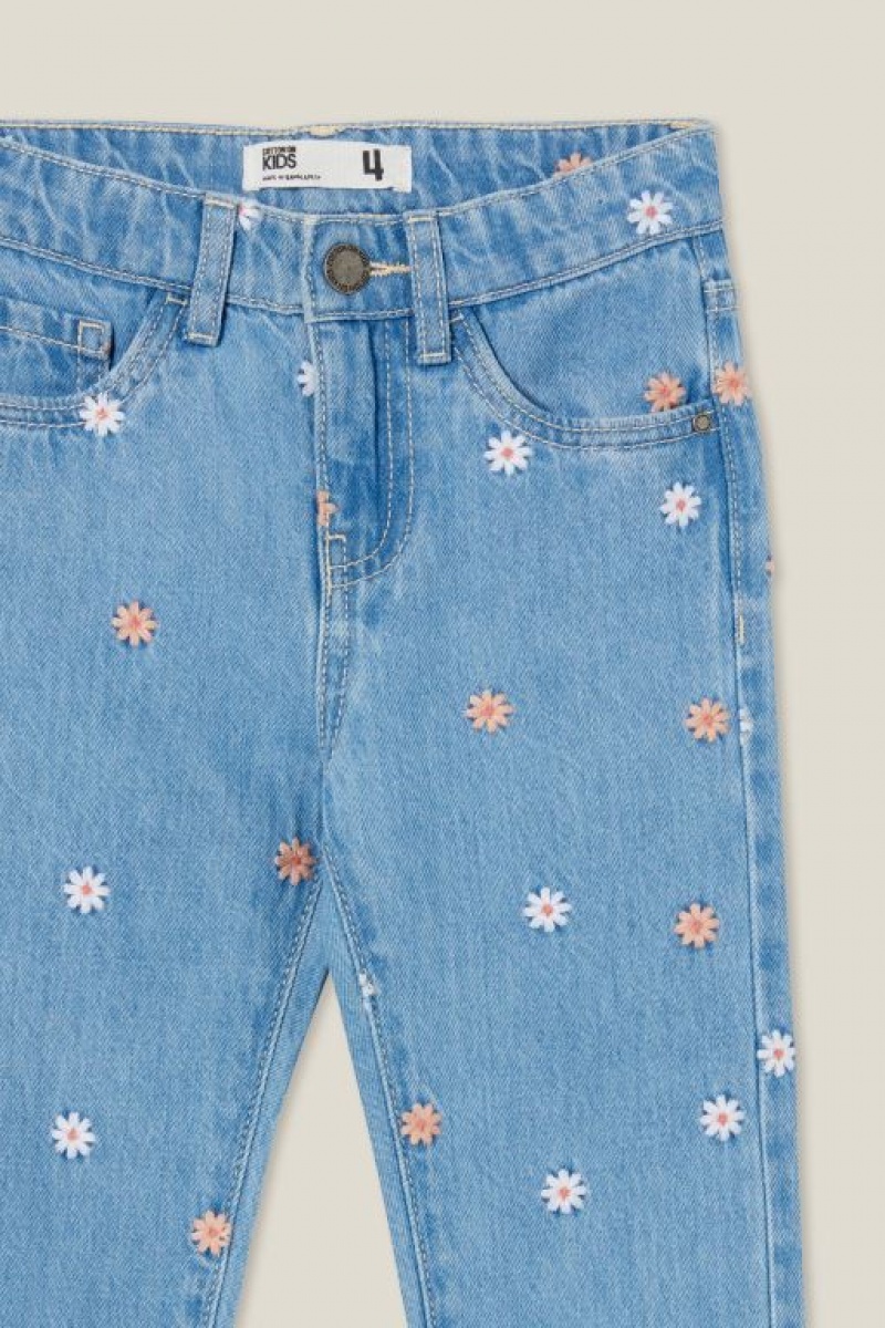 Cotton On India Mom Girls' Jeans Wash | 7uKY87EvzsJ