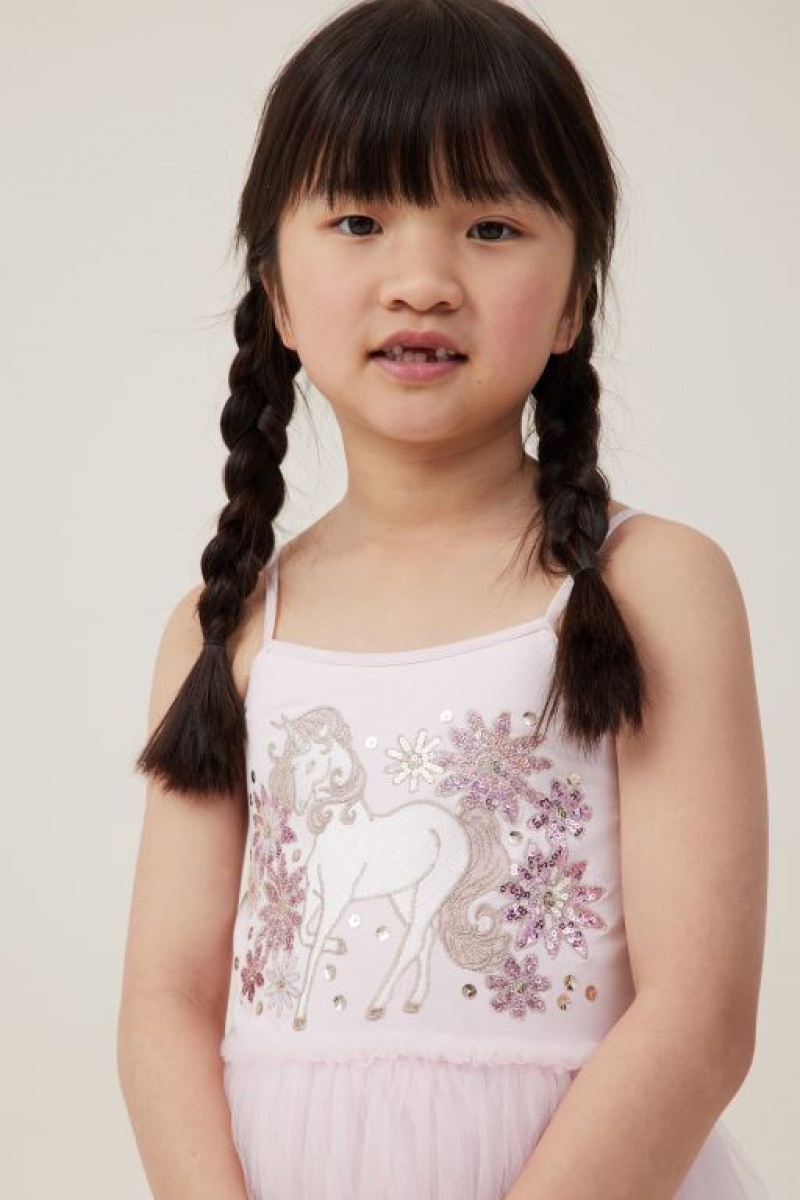 Cotton On Iris Up Girls' Dress Ballerina | SCCd6iMQxPr