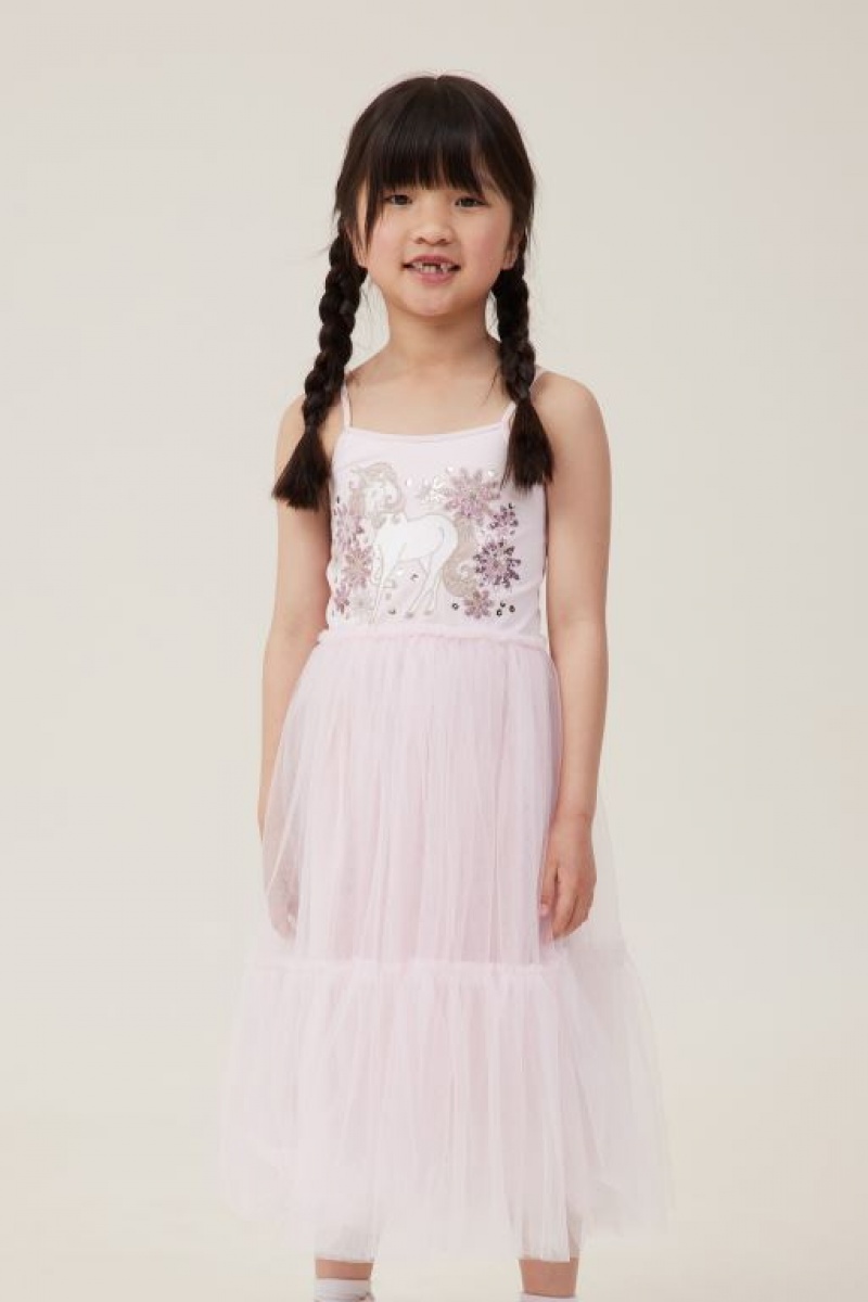 Cotton On Iris Up Girls\' Dress Ballerina | SCCd6iMQxPr