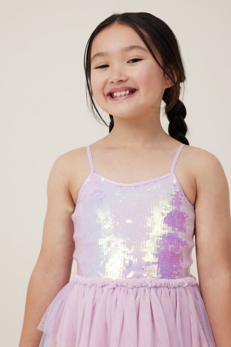 Cotton On Iris Up Girls' Dress Multicolor | lvngAN6U4D8