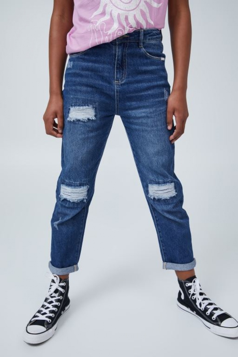 Cotton On Ivy Mom Girls\' Jeans Wash | WNsFNDDArII