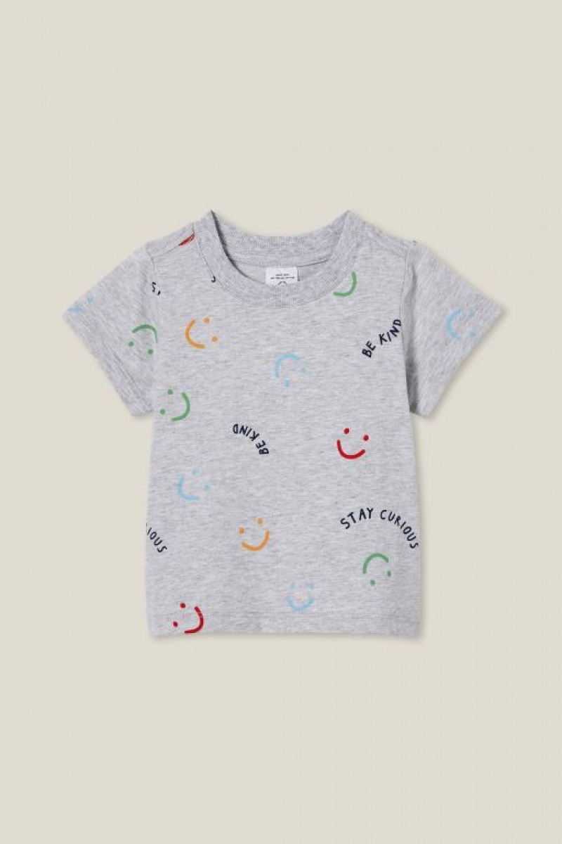 Cotton On Jamie Short Sleeve Baby T Shirts Cloud | 4WtGvMUeIne